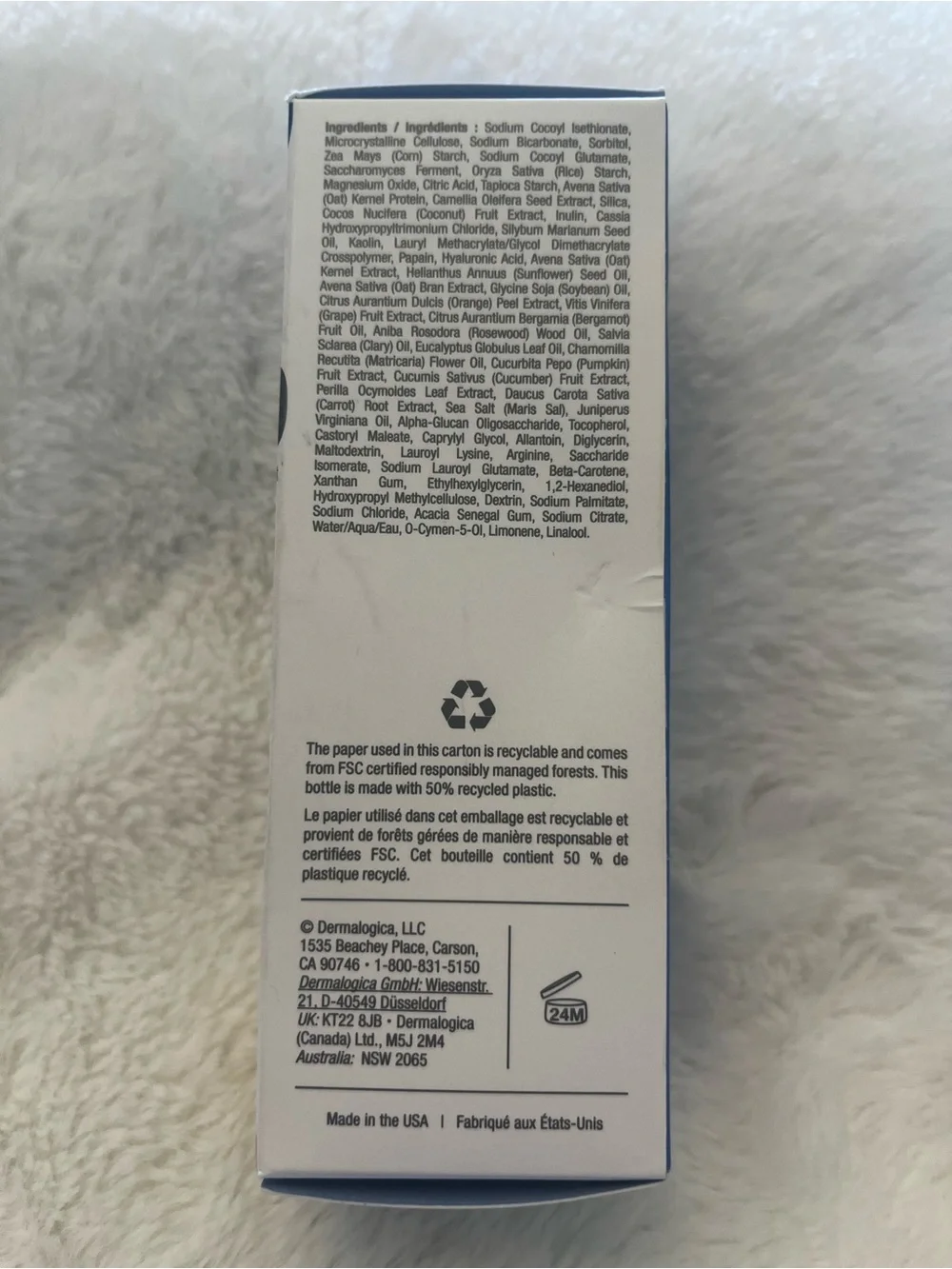 Dermatologica Daily Milkfoliant powder exfoliant.